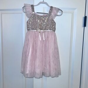Popatu Girls Sequence Dress Size‎ 4